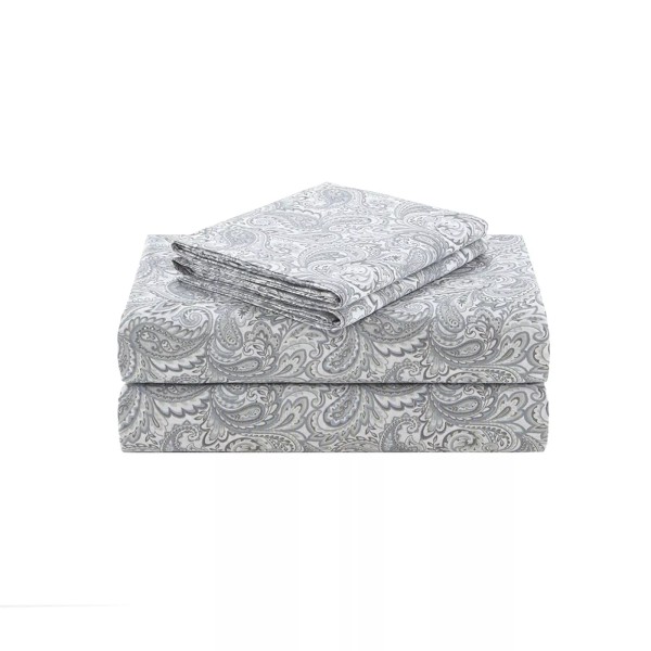 Comfort Spaces Paisley Multi 4 Pc Queen Cotton Bed Sheet