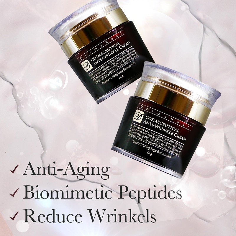 Dermaheal Anti-Wrinkle Cream Anti-Ageing Face Cream with Peptide Complex Against