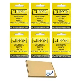 54 x Clippers Universal flints (6 Pack of 9 Flints)