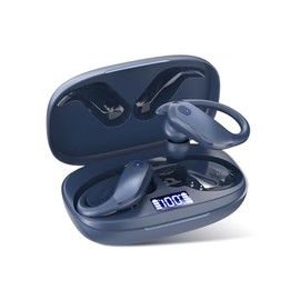 in-Ear Wireless Bluetooth Earbuds with Mic, HiFi Stereo Sound, Touch Control, Noise Cancelling, USB-C Fast Charging Case, Lightweight Earphones for Music, Calls, Travel & Work