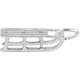 Rembrandt Sterling Silver Sled Charm by Rembrandt