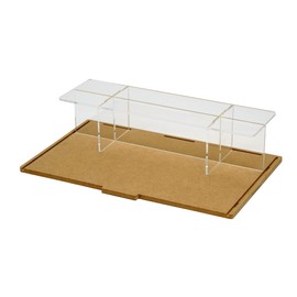 Hakoniwa Giken Acrylic Stage for Collection Case M [1 Tier Height 60mm] ASTG M1 060