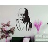 Sai Baba Black Wall Sticker Size(59 * 84) cm