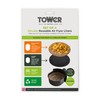 Tower TLINER1 4 Pack of Round Air Fryer Liners, Suitable