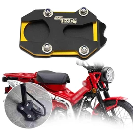 FOR CT125 Trail 125 2024 Motorcycle Kickstand Foot Side Stand Extension Pad Support Plate Pedal Footrest ct125 Trail 125 2023-2025 Motorcycle accessories (gold)