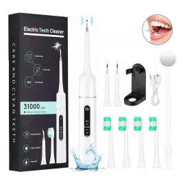 Limpieza De Sarro Cálculo Cepillo Dientes 3en1 Eléctrico Kit