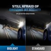 9003/H4 Halogen Headlight Bulb, H4 Bulb, Super Bright 12V 60/55W