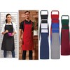 Premier Waterproof Bib Apron for Men & Women, Adjustable Neck