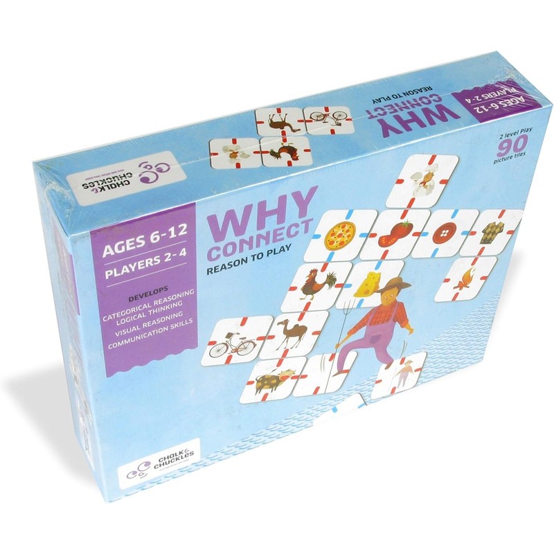 Chalk and Chuckles CC-017 Why Connect Game