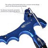 xxiaojun Compound Bow Aid Releaser and D Loop Rope，Adjustable Can