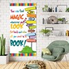 Heyfary Reading Door Cover Read Across America Decoration