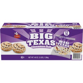 Big Texas Cinnamon Roll (4oz / 12pk)