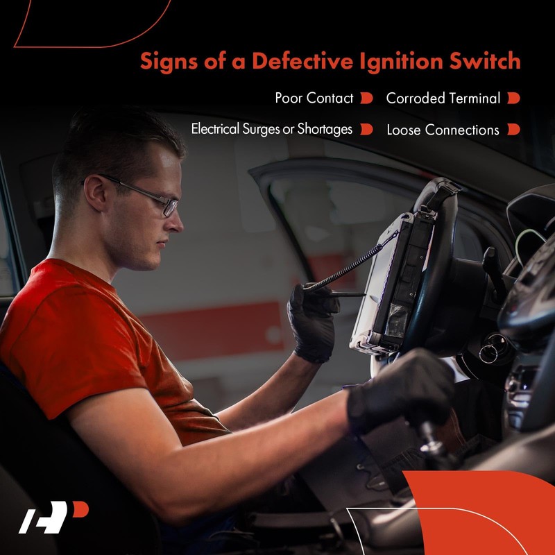 A-Premium Ignition Starter Switch Compatible with Nissan Vehicles - Pathfinder