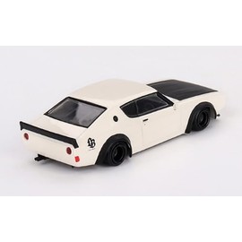 Mini GT - 1973 Nissan Skyline Kenmeri Liberty Walk White