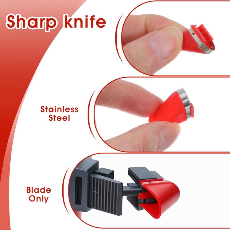15 PCS Stainless Steel Replacement Blades, Electric Potato Cutter Accessory