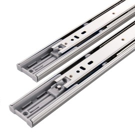 VALISY Soft Close Drawer Slides 18 Inch 6 Pairs, Side Mount Metal Ball Bearing Full Extension Drawer Slides Rails,10 12 14 16 18 20 22 Inch 100 LB Load Capacity Cabinet Wardrobe Slider Kitchen Glides