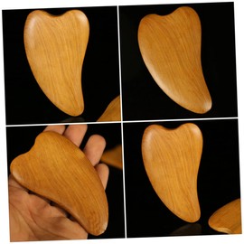 4pcs Scraping Tablets Facial Massager Manual Muscle Therapy Scraper Fragrant Wood China