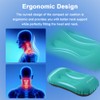 flintronic Inflatable Camping Pillow, TPU Ultralight Inflatable Cushion for Beach,