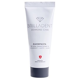 Brilladent Diamond Toothpaste 1 Tube 75 ml | Ideal Against Parado Ntose, Parado Ntitis & Tartar | Helps to reduce Gear Delayed Surface | Low Abrasion Value | Plaque | White Teeth
