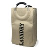 Allgala Canvas Like Waterproof Laundry Bag with Aluminium Handle Laundry