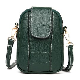 LassZone Small Crossbody Bag for Women Cross Body Phone Bag Vegan Leather Cell Phone Wallet Purses Mini Shoulder Handbags with Adjustable Strap