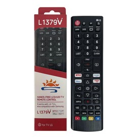 Sealayer L1379V Universal Remote Control for All LG Smart TV LCD LED OLED UHD HDTV Magic 3D 4K TVs AKB75095307 AKB75375604 AKB75675304 AKB74915305 AKB76037601 AKB75675313 43UJ6300 55LJ5500 55UJ6050