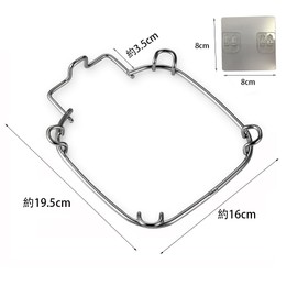 CXINCFBFUSH 48 Pcs Triangle Corner Drainer Net No Triangular Corner Kitchen Drain 304 Stainless Steel Triangle Corner Net Kitchen Utensil Trash Bag Holder