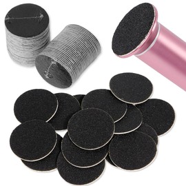 UNIBOUTI 60 Pcs Electric Foot File Callus Remover Sanding Paper Disc Replacement Refill Pack for Men & Women, Adhesive Backed, 1.7-Inch, 180 Grit