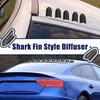 X AUTOHAUX 10pcs Roof Shark Fin Style Spoiler Wing for