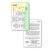 FLACC Pain Scale - Vertical Badge Reference Card (1 Card)