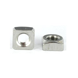 M5 Chamfered Square Nut A2 (T304) Stainless Steel Din 557 Pack Size : 30