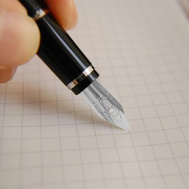 Operitacx 20pcs Fountain Pen Nibs Stainless Steel Calligraphy Pen Nibs 1.5mm Universal Pen Nibs Fountain Pen Replacement Parts for Students