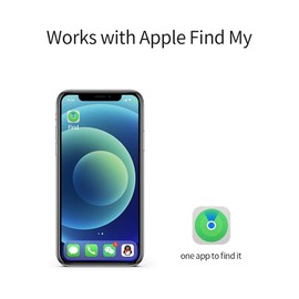 Smarttag Bluetooth Key Finder 2 Pack Suitable for iOS Where is?, Bluetooth Tracker, Global Tracking for Suitcase, Wallet, Pets, Keys, Elderly, Kids - Black