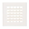 PATIKIL 6x6 Inch Plastic Ventilation Grille, Adjustable Outlet Air Vent