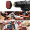 244pcs 2inch Sanding Discs Pad Kit, 50 mm Hook and