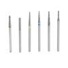 6pcs Cuticle Clean Nail Drill Bits Set Dead Skin Removal