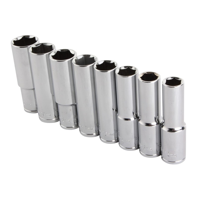 Dado largo 1/2” Milimétrico 19 mm 6 puntas