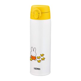 THERMOS JNX-502B (MFY) Stainless Steel Bottle for Milk Preparation, Miffy, Stainless Steel Vacuum Bottle, Perfect for Making Milk, Capacity 0.5 L; 16.9 fl oz (500 ml)