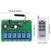 1pc 6 Channel RF Relay Module Board Remote Control Switch