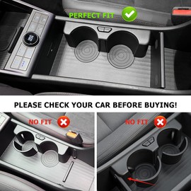 MARCHFA Center Console Organizer Tray for Hyundai Kona 2024 2025 Accessories Armrest Box Tray Organizer for Kona 2024 Insert Secondary Storage Box (Red) Only fit Electronic Transmission