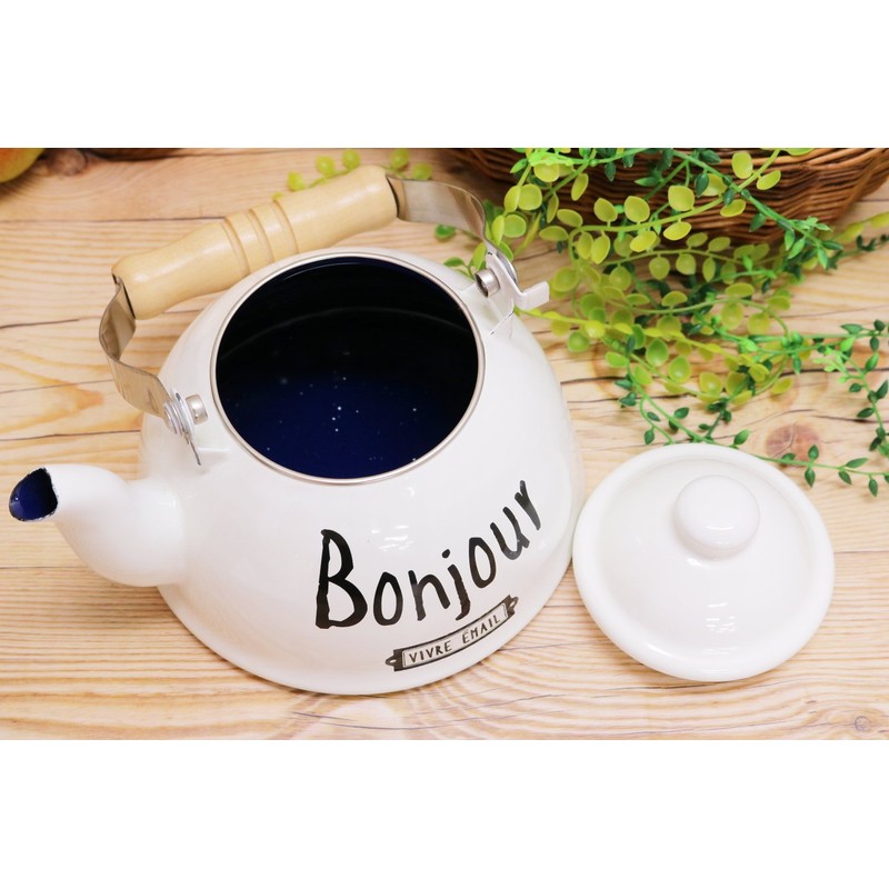 Hearth Designs VI-02 Enameled Vivre Tea Kettle