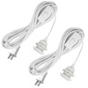 Jimosoon 20Ft Pendant Light Cord, White Plug in Hanging Lamp