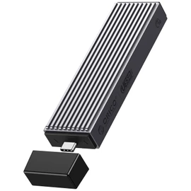 ORICO M.2 NVMe SATA SSD Enclosure Adapter Tool-Free, 10Gbps USB C 3.2 Gen2 PCIe NVMe M-Key, 6Gbps M2 NGFF SATA (B+M Key), Aluminum M2 Case Support UASP for 4TB SSD Size 2230/2242/2260/2280- M2PJH