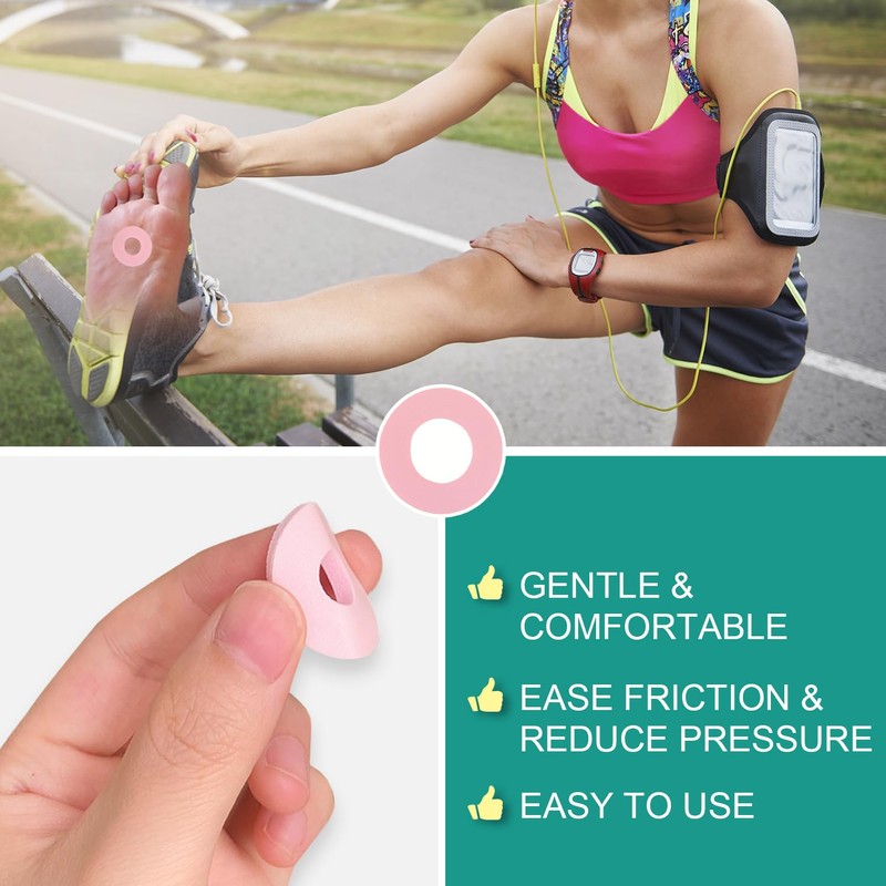 Corn Cushions Callus Pads, Corn Removers for Feet, Self-Stick Callus