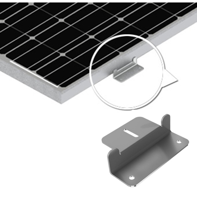 4 X 4PCS Renogy Z Brackets Solar Panel Mounting Aluminum