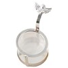 高桑 Metal Angel Rotating Tea Strainer Silver