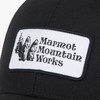 MARMOT Retro Trucker Hat, Black/Black, One Size
