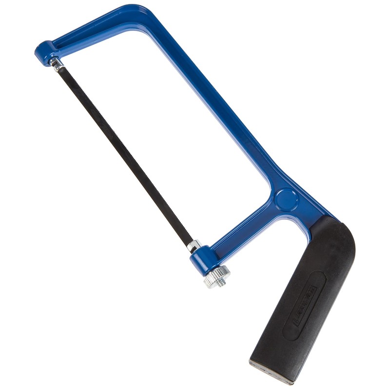 Werkzeyt Schneidladen-Set Alu 2-teilig - blau/schwarz - Allzwecksäge mit Metallsägeblatt