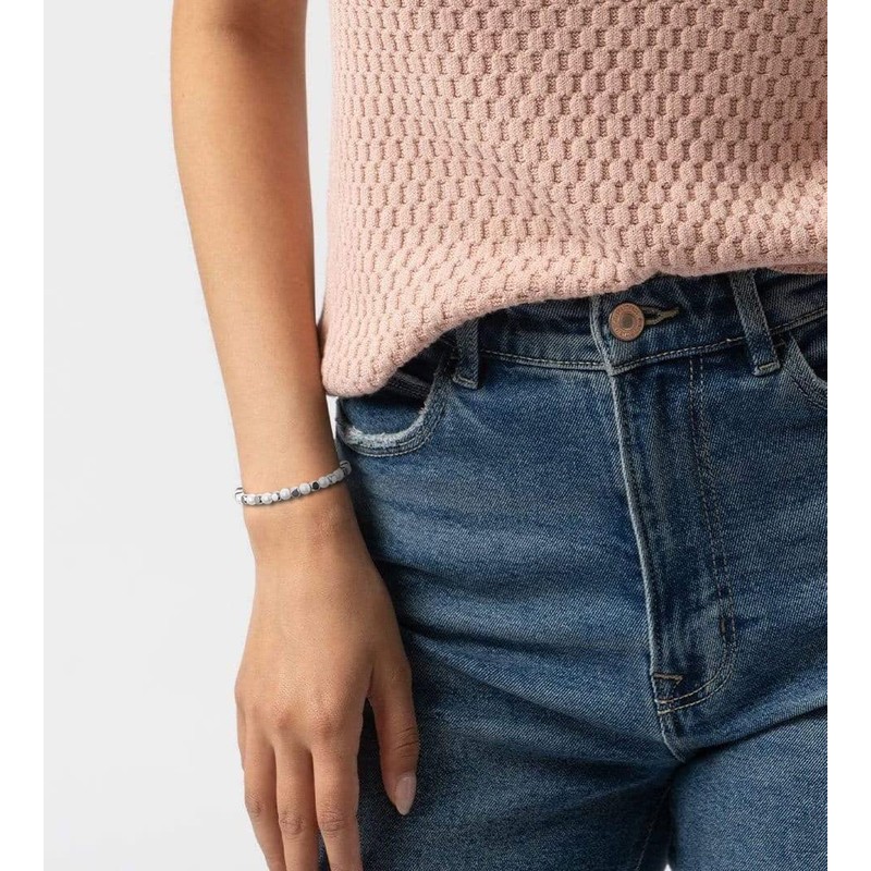 GAVU Simple Beaded Shell Pearl Bracelet for Men