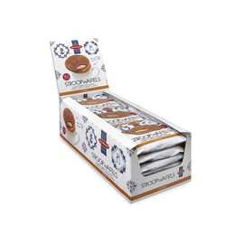 Daelmans Single Jumbo Caramel Wafers, 1.38-Ounce Box (Pack of 36)